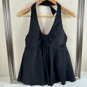 VM Target Black Tankini, Sz 16W